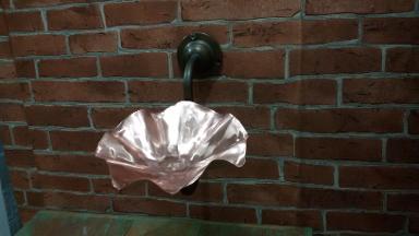 Accessories in bathroom copper & brass Item code SP05 size deep 20 cm. wide 14 cm high 40 cm