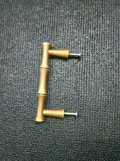 Brass Bamboo Handle Item Code CBB.18A size long 100 mm diameter 12 mm. high 26 mm.(under )